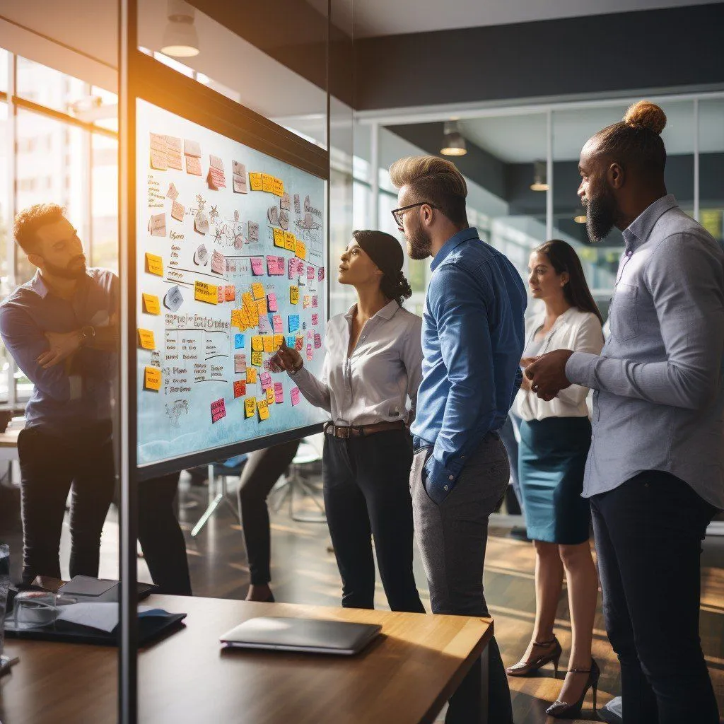 Strategie Whiteboard Team